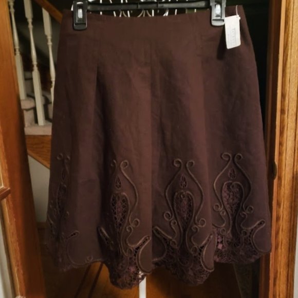 Talbots Dresses & Skirts - NWT Talbots sz 8P Petite skirt with cut out bottom